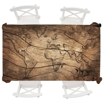 Anti-dirty Large Table Cloth Waterproof Tablecloth Wood World Map Rectangular Tablecloth Wedding Round Tablecloth Oilproof Cover
Anti-dirty Large Table Cloth Waterproof Tablecloth Wood World Map Rectangular Tablecloth Wedding Round Tablecloth Oilproof Cover