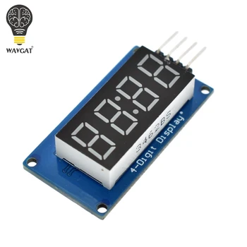 TM1637 LED Display Module For Arduino 7 Segment 4 Bits 0.36 Inch Clock RED Anode Digital Tube Four Serial Driver Board Pack
TM1637 LED Display Module For Arduino 7 Segment 4 Bits 0.36 Inch Clock RED Anode Digital Tube Four Serial Driver Board Pack