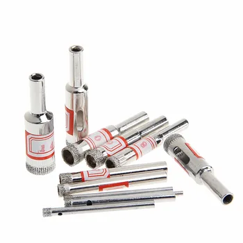 Diamond Coated Core Saw Hole Drill Tool For Glass Marble Tiles Hot 3-14mm 11Pcs/SET New 2017
Diamond Coated Core Saw Hole Drill Tool For Glass Marble Tiles Hot 3-14mm 11Pcs/SET New 2017