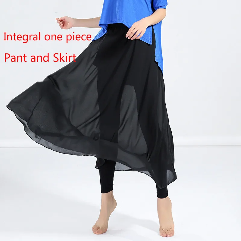 Fake Two-piece Skirt Chiffon Long Skirt And Modal Pant For Girls Women Ballet Jazz Latin Dance Skirt Ballroom Dance Custome
Fake Two-piece Skirt Chiffon Long Skirt And Modal Pant For Girls Women Ballet Jazz Latin Dance Skirt Ballroom Dance Custome
