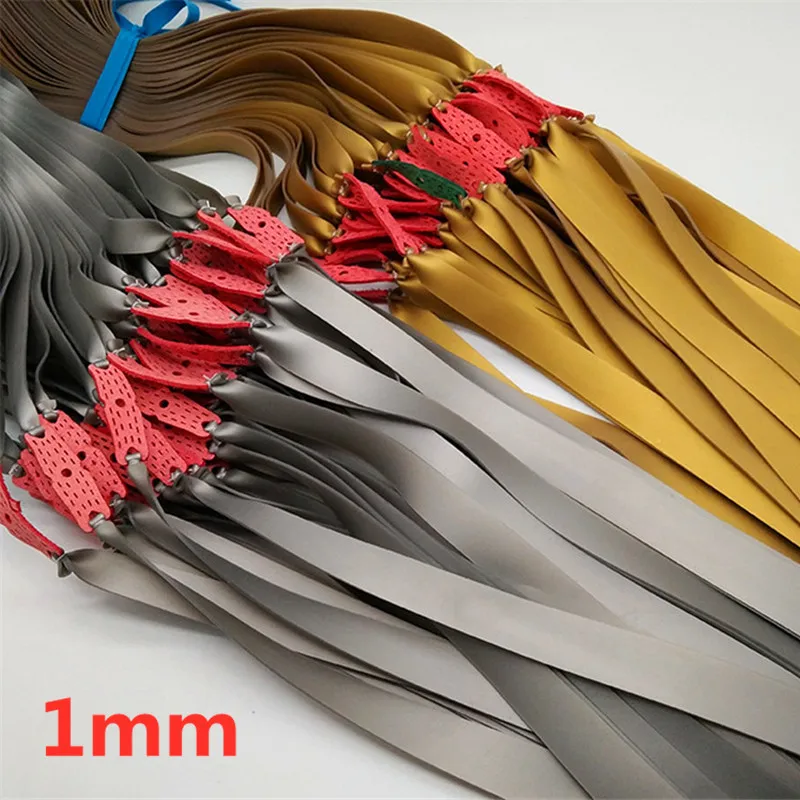 6/10pcs 1mm Thickness Flat Rubber Band for Slingshot Hunting Catapult Natural Latex Flat Elastic Resilient for Shooting
6/10pcs 1mm Thickness Flat Rubber Band for Slingshot Hunting Catapult Natural Latex Flat Elastic Resilient for Shooting