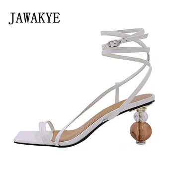 Stylish Transparent Ball Heel Summer Sandals Ankle Strappy Open Toe High Heel Dress Shoes Gladiator Sandalias
Stylish Transparent Ball Heel Summer Sandals Ankle Strappy Open Toe High Heel Dress Shoes Gladiator Sandalias