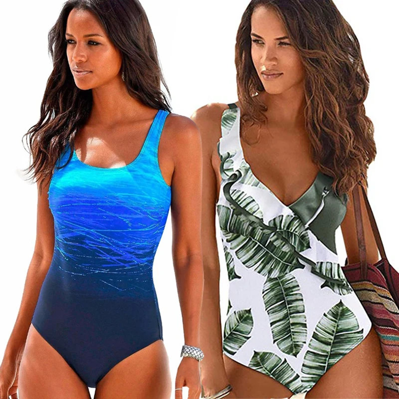 Swimsuit2019 Brazilian Bikini Print Swimwear Gradient Rainbow One Piece Swimsuit Ladies Large Size Bathing Suit Beachwear M-4XL
Swimsuit2019 Brazilian Bikini Print Swimwear Gradient Rainbow One Piece Swimsuit Ladies Large Size Bathing Suit Beachwear M-4XL