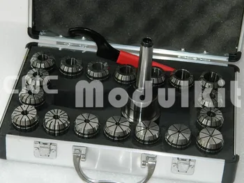 CNC MODULKIT Tool Holder Set -- MT2 ER32 Chuck Holder & ER32 Collets 18pcs & 1pc ER32 Spanner For CNC Milling
CNC MODULKIT Tool Holder Set -- MT2 ER32 Chuck Holder & ER32 Collets 18pcs & 1pc ER32 Spanner For CNC Milling