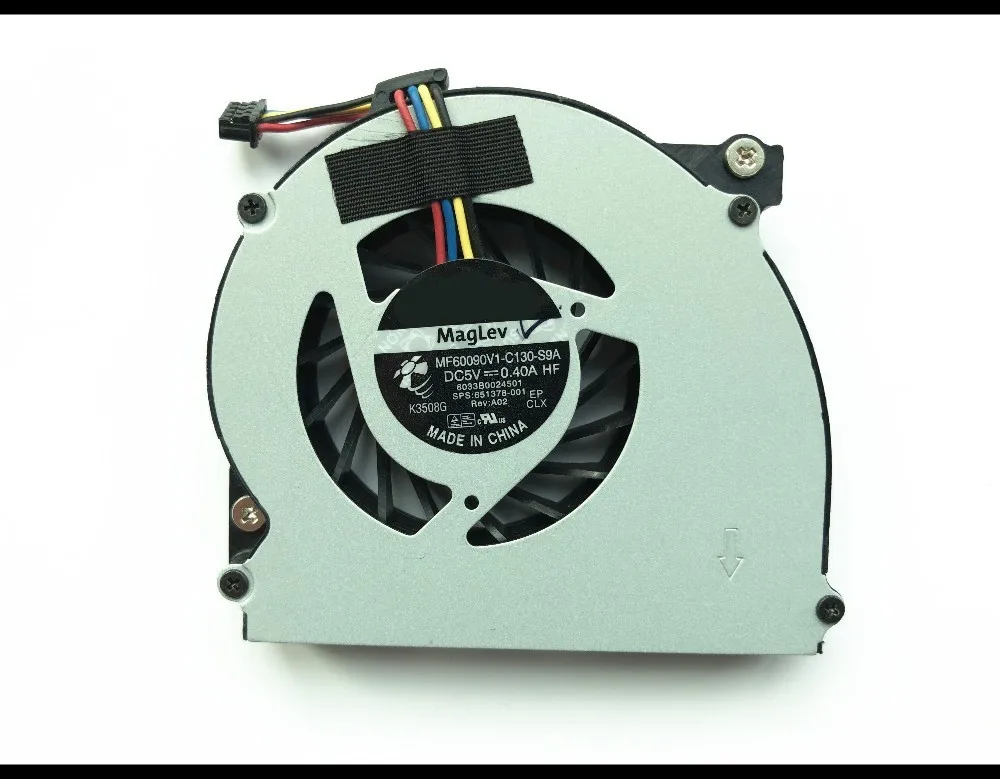 New cpu cooling fan for HP EliteBook 2560 2570 2560p 2570p cpu fan cooler MF60090V1-C130-S9A 651378-001 FA5T 6033B0024501
New cpu cooling fan for HP EliteBook 2560 2570 2560p 2570p cpu fan cooler MF60090V1-C130-S9A 651378-001 FA5T 6033B0024501