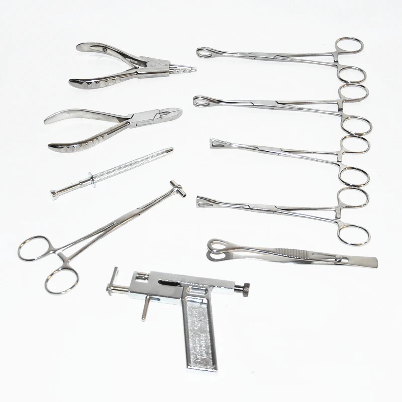 Showlove-1 Pcs Surgical Steel Opening Shape Triangle Closing Ring Needle Pipe Clamp Plier Tweezers Body Piercing Puncture Too
Showlove-1 Pcs Surgical Steel Opening Shape Triangle Closing Ring Needle Pipe Clamp Plier Tweezers Body Piercing Puncture Too