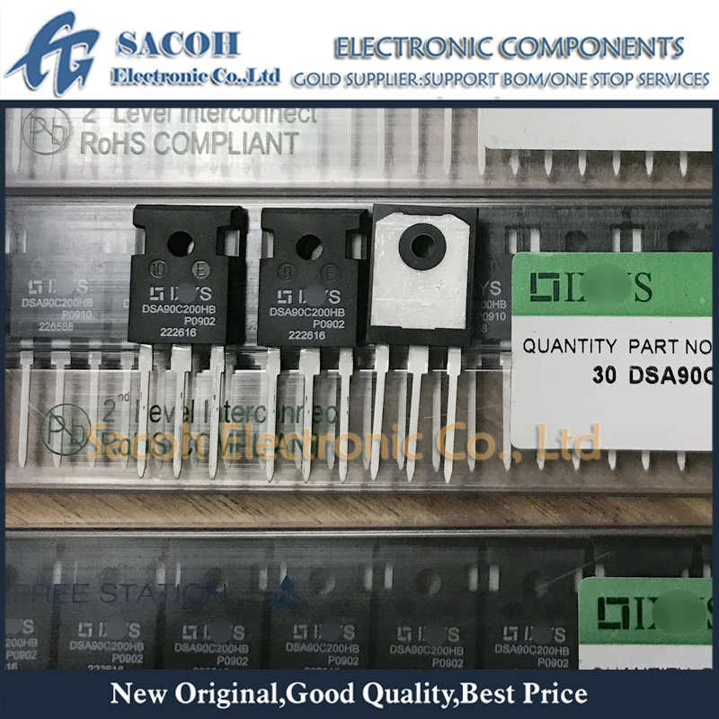 Refurbished Original 10Pcs/Lot DSA90C200HB OR DSA80C45HB DSA70C200HB DSA70C150HB DSA70C100HB TO-247 90A 200V Rectifier Diodes
Refurbished Original 10Pcs/Lot DSA90C200HB OR DSA80C45HB DSA70C200HB DSA70C150HB DSA70C100HB TO-247 90A 200V Rectifier Diodes