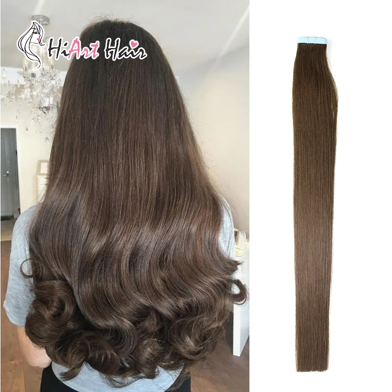HiArt 2.5g/pc Tape Hair Extensions In Human Remy Hair Extension Salon Natural Brown Hair Extension Double Drawn Hair 18"20"22"
HiArt 2.5g/pc Tape Hair Extensions In Human Remy Hair Extension Salon Natural Brown Hair Extension Double Drawn Hair 18"20"22"