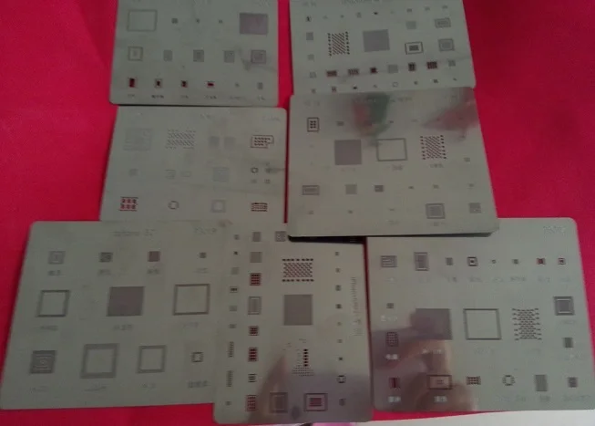 7pcs/lot BGA reballing Solder template stencil BGA IC Chipset for iphone 4 4s 5 5s 5c 6 6-plus
7pcs/lot BGA reballing Solder template stencil BGA IC Chipset for iphone 4 4s 5 5s 5c 6 6-plus