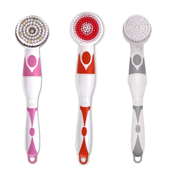 NEW 4-In-1 Electric Bath Brush Long Handle Waterproof Body Cleansing Brush Massage Home Shower Clean Spa System Health Care
NEW 4-In-1 Electric Bath Brush Long Handle Waterproof Body Cleansing Brush Massage Home Shower Clean Spa System Health Care