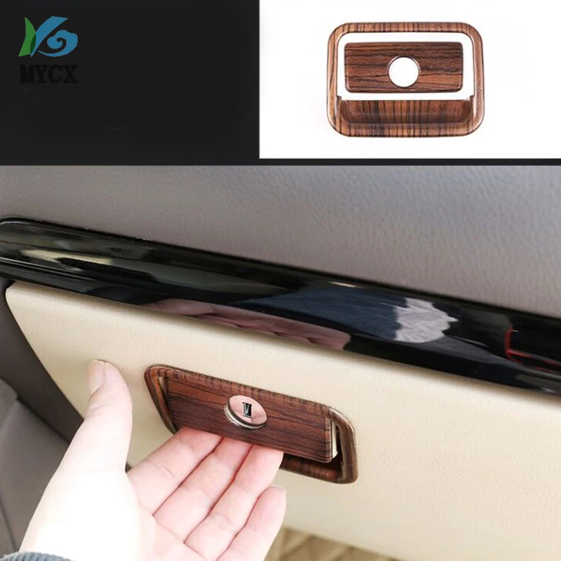 Отделка для перчаток из сосновой древесины Toyota Land Cruiser Prado FJ150 150 LC150 2010-2018