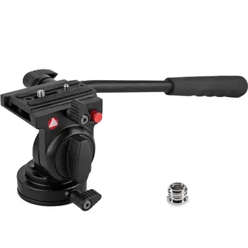Top Deals KINGJOY KH-6750 Flexible Aluminum Camera Tripod Head Fluid Video Tripod Head for Canon, Nikon and Other DSLR Cameras
Top Deals KINGJOY KH-6750 Flexible Aluminum Camera Tripod Head Fluid Video Tripod Head for Canon, Nikon and Other DSLR Cameras