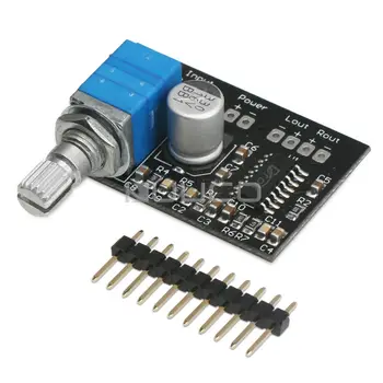 PAM8403 Power amplifier circuit Board /Small Audio Amplifier /3W+3W Digital Amplifier Board Support USB Power Supply
PAM8403 Power amplifier circuit Board /Small Audio Amplifier /3W+3W Digital Amplifier Board Support USB Power Supply