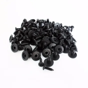 100 pcs/lot 6mm hole diameter Plastic Push Fasteners Rivets Fender Clips 15mm Head 20mm Long for Car Discount
100 pcs/lot 6mm hole diameter Plastic Push Fasteners Rivets Fender Clips 15mm Head 20mm Long for Car Discount