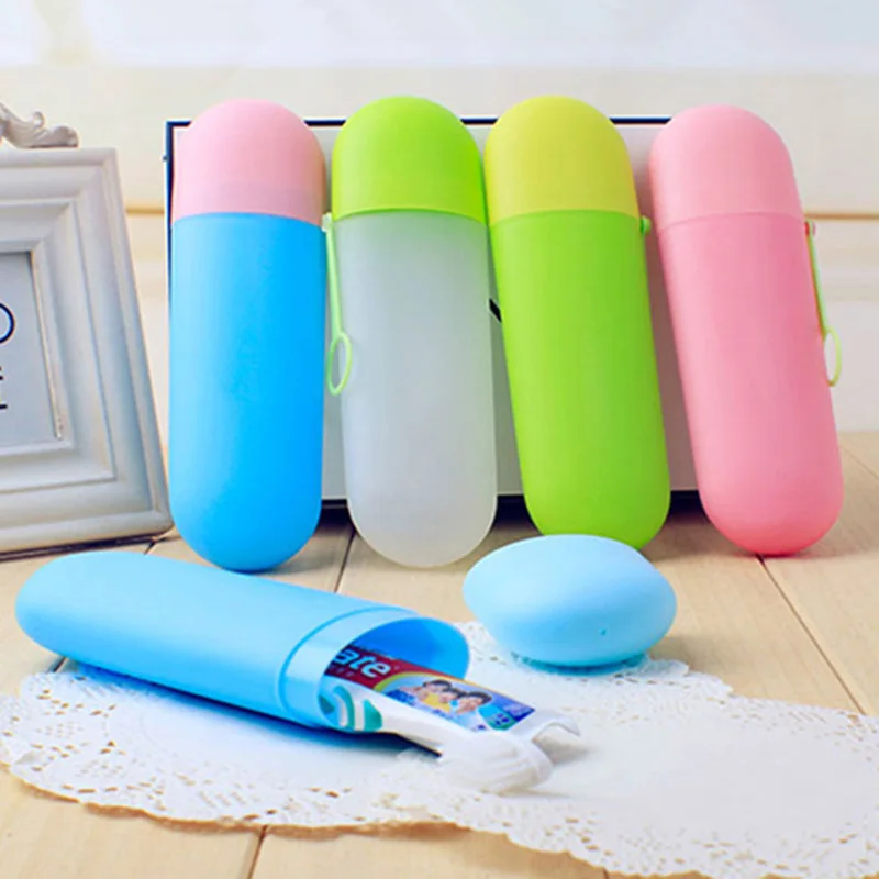 Travel Toothpaste Toothbrush Holder Cap Case Portable Household Storage Cup Outdoor Holder Bathroom Accessories para banheiro
Travel Toothpaste Toothbrush Holder Cap Case Portable Household Storage Cup Outdoor Holder Bathroom Accessories para banheiro