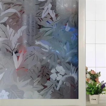Custom Static Cling European-style Plantain leaf glass stickers home glass film glass door window film translucent
Custom Static Cling European-style Plantain leaf glass stickers home glass film glass door window film translucent