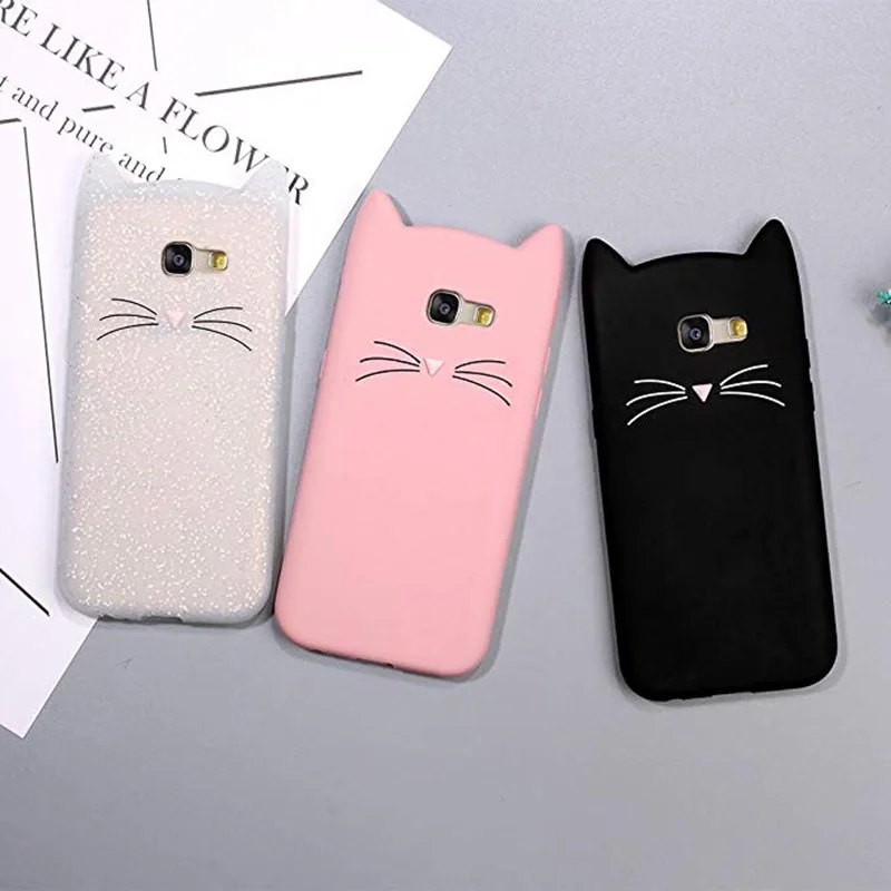 Cute Mustache Cat Fundas For Samsung Galaxy J1 J3 J2 J5 J7 Prime A3 A5 A7 2015 2016 2017 Coque For Samsung A5 2017 Silicon Case
Cute Mustache Cat Fundas For Samsung Galaxy J1 J3 J2 J5 J7 Prime A3 A5 A7 2015 2016 2017 Coque For Samsung A5 2017 Silicon Case