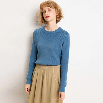 Smpevrg lady thick knitted sweater women pullovers O-neck long sleeve female pullover women sweater knit top jumper pull femme
Smpevrg lady thick knitted sweater women pullovers O-neck long sleeve female pullover women sweater knit top jumper pull femme