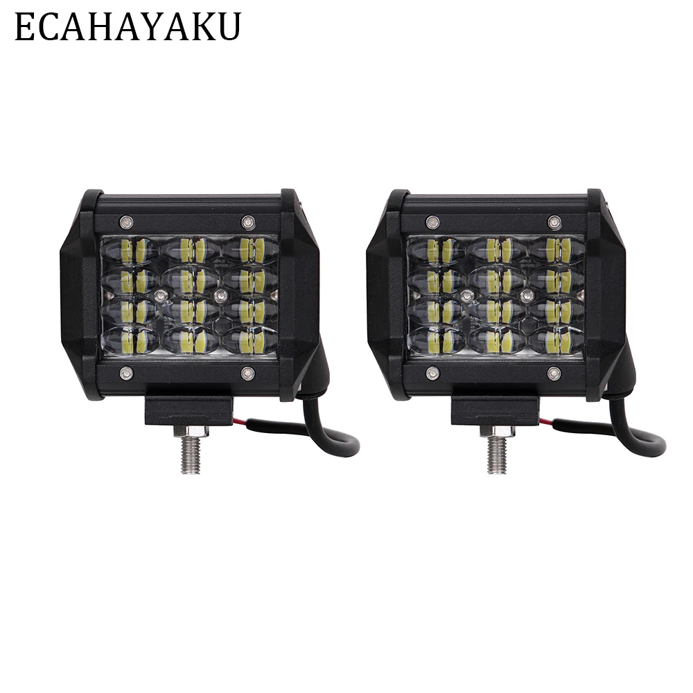 ECAHAYAKU 2pcs 4inch 36w Led work Light Bar Spot Beam for Offroad boat 4x4 Bar Car Truck 4WD ATV Work Driving fog Light 12V 24V
ECAHAYAKU 2pcs 4inch 36w Led work Light Bar Spot Beam for Offroad boat 4x4 Bar Car Truck 4WD ATV Work Driving fog Light 12V 24V