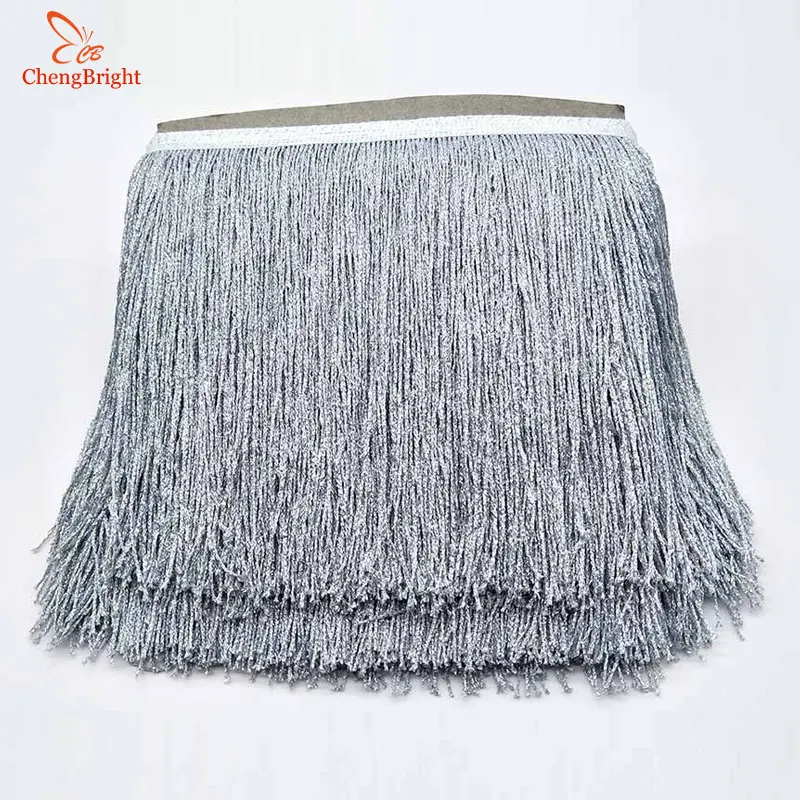 CHENGBRIGHT 100meters 20cm Wide Silver Lace Fringe Trim Tassel Fringe Trimming For Latin Dress Stage Clothes Accessorie Lace
CHENGBRIGHT 100meters 20cm Wide Silver Lace Fringe Trim Tassel Fringe Trimming For Latin Dress Stage Clothes Accessorie Lace