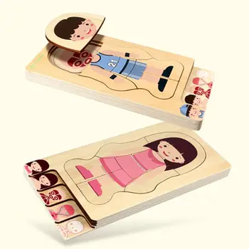 3D Wooden Multi-layer Puzzle Toys For Kids Boys Girls Body Structure Learning Education Children Gift
3D Wooden Multi-layer Puzzle Toys For Kids Boys Girls Body Structure Learning Education Children Gift