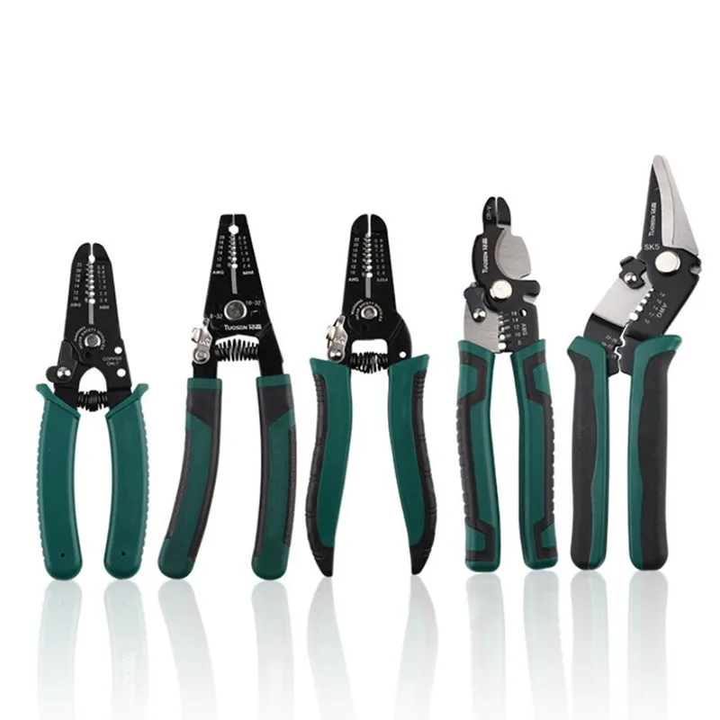 5 Styles Multifunctional Durable Wire Stripping Pliers Professional Hardware Hand Tools
5 Styles Multifunctional Durable Wire Stripping Pliers Professional Hardware Hand Tools