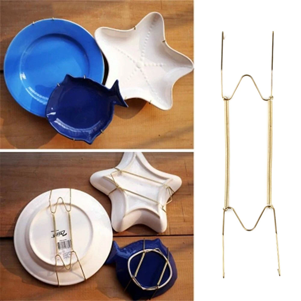1Pc Plate Dish Hanger Wall Display Plates Hanger W Type Dish Spring Holder Invisible Hook Home Decor 8~16inches
1Pc Plate Dish Hanger Wall Display Plates Hanger W Type Dish Spring Holder Invisible Hook Home Decor 8~16inches