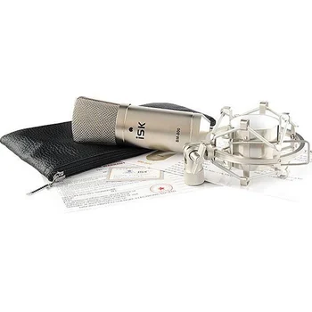 ISK BM-800 Pure Gold Coating sound head professional recording microphone music create broadcast and studio microphone
ISK BM-800 Pure Gold Coating sound head professional recording microphone music create broadcast and studio microphone