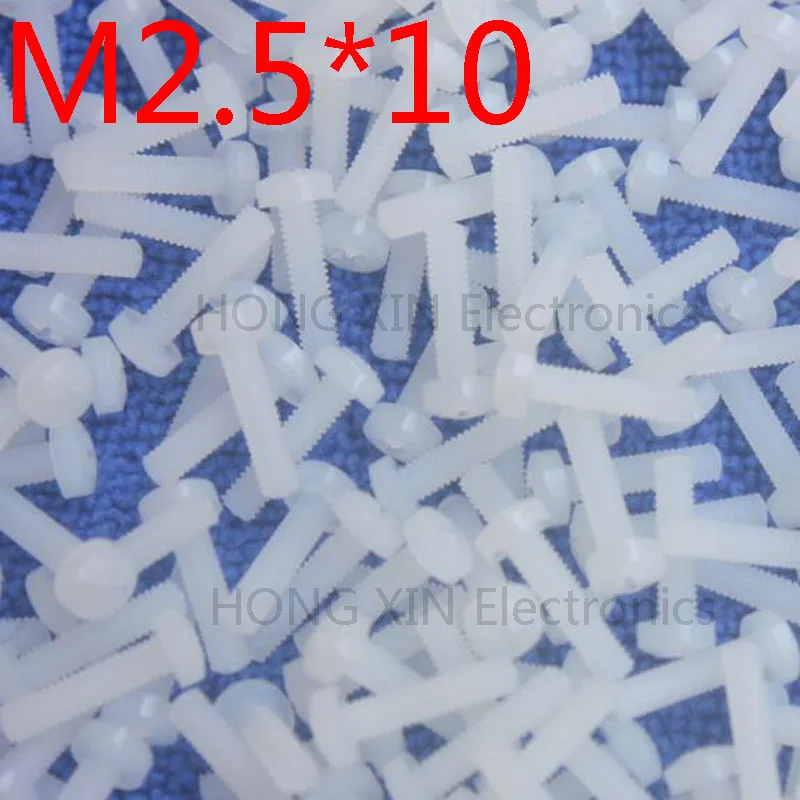 M2.5*10 White 1 pcs Round Head nylon Screw 10mm plastic screw Insulation Philips Screw brand new RoHS compliant PC/board DIY
M2.5*10 White 1 pcs Round Head nylon Screw 10mm plastic screw Insulation Philips Screw brand new RoHS compliant PC/board DIY