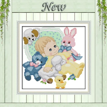 Baby toy bear doll dog rabbit decor paintings counted Printed on canvas DMC11CT 14CT Cross Stitch kits Needlework Sets embroider
Baby toy bear doll dog rabbit decor paintings counted Printed on canvas DMC11CT 14CT Cross Stitch kits Needlework Sets embroider