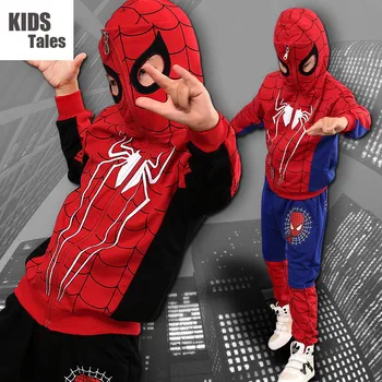 Hot Spring Autumn Children Boys Clothing Sets Kids Clothes for Boy Cartoon Printed Coat Spiderman Hoodie Casual Clothes Suits
Hot Spring Autumn Children Boys Clothing Sets Kids Clothes for Boy Cartoon Printed Coat Spiderman Hoodie Casual Clothes Suits
