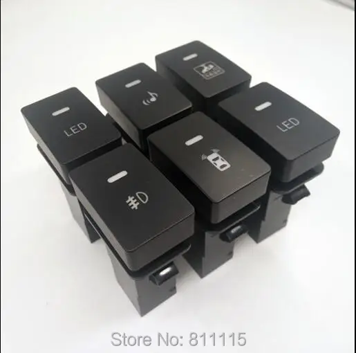 Fog Light Switch, Heating switch fog lamp LED daytime running light radar switch for Honda Fit 14-18year Refitting Light Switch
Fog Light Switch, Heating switch fog lamp LED daytime running light radar switch for Honda Fit 14-18year Refitting Light Switch