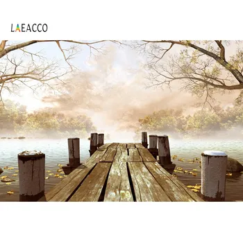 Laeacco Photography Backdrops Wooden Bridge Dock Lake Tree Spring Natural Scenic Photo Backgrounds Photocall Photo Studio
Laeacco Photography Backdrops Wooden Bridge Dock Lake Tree Spring Natural Scenic Photo Backgrounds Photocall Photo Studio