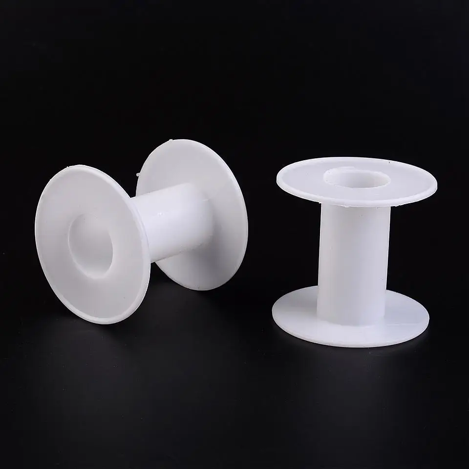 Plastic Empty Spools for Wire Thread Bobbins White, Bobbin: 28x58mm; Backplane: 64x2.5mm, Hole: 25.5mm
Plastic Empty Spools for Wire Thread Bobbins White, Bobbin: 28x58mm; Backplane: 64x2.5mm, Hole: 25.5mm