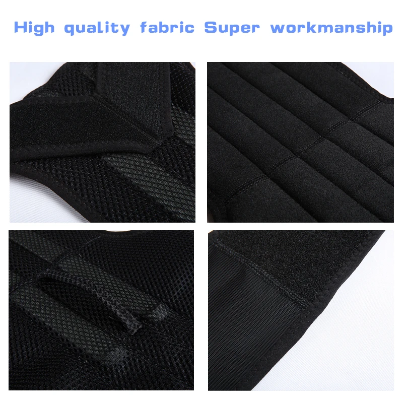 Generic Adjustable Back Support Belt Posture Corrector Shoulder Lumbar