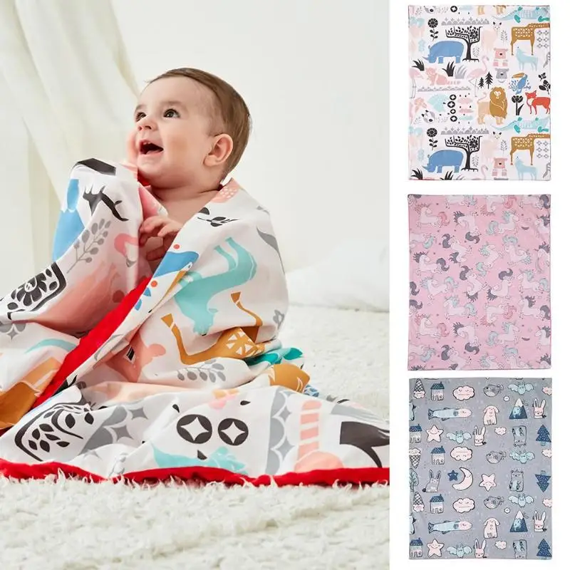 

Baby Swaddles Wrap Soft Newborn Bedding Blankets Infant Wrap Sleepsack Stroller Cover Play Mat Both Towel Bath Gauze Photography