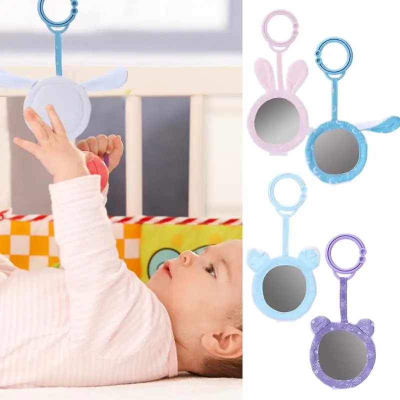 Baby Stroller Pendant Crib Decoration Soothing Rattle Mirror Babies Early Childhood Education Toys
Baby Stroller Pendant Crib Decoration Soothing Rattle Mirror Babies Early Childhood Education Toys