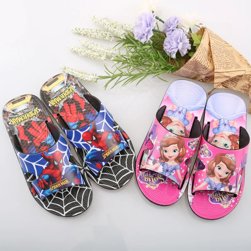 Disney children's boy soft bottom slippers Sophia Princess girl sandals and slippers
Disney children's boy soft bottom slippers Sophia Princess girl sandals and slippers