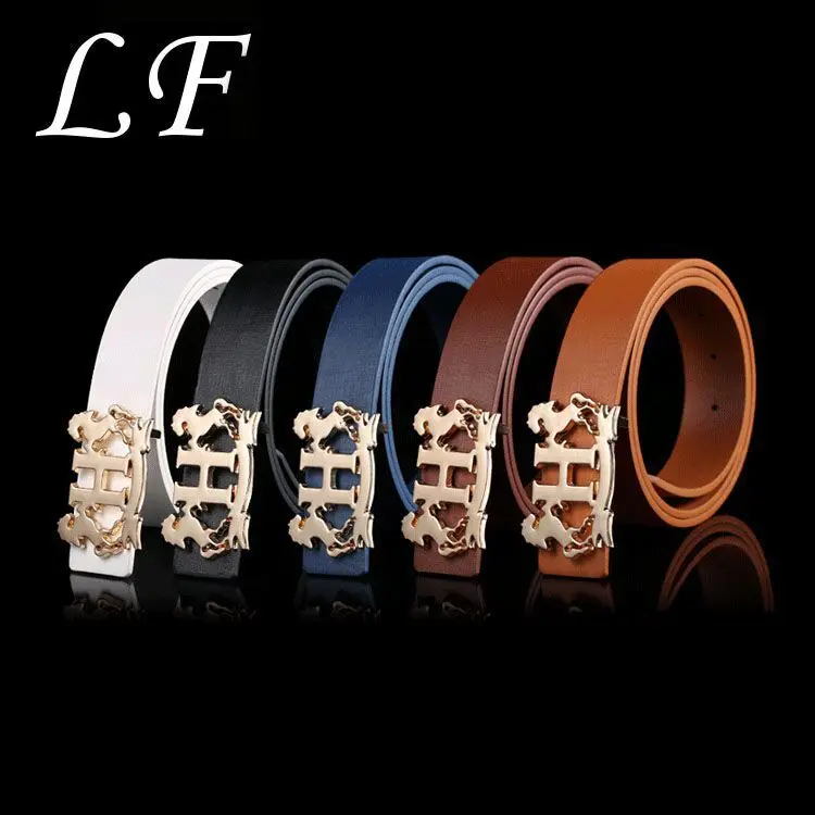 Trend Belt Belt Wild Belt Zinc Alloy Buckle Letter Double Horse H Smooth Buckle Belt
Trend Belt Belt Wild Belt Zinc Alloy Buckle Letter Double Horse H Smooth Buckle Belt