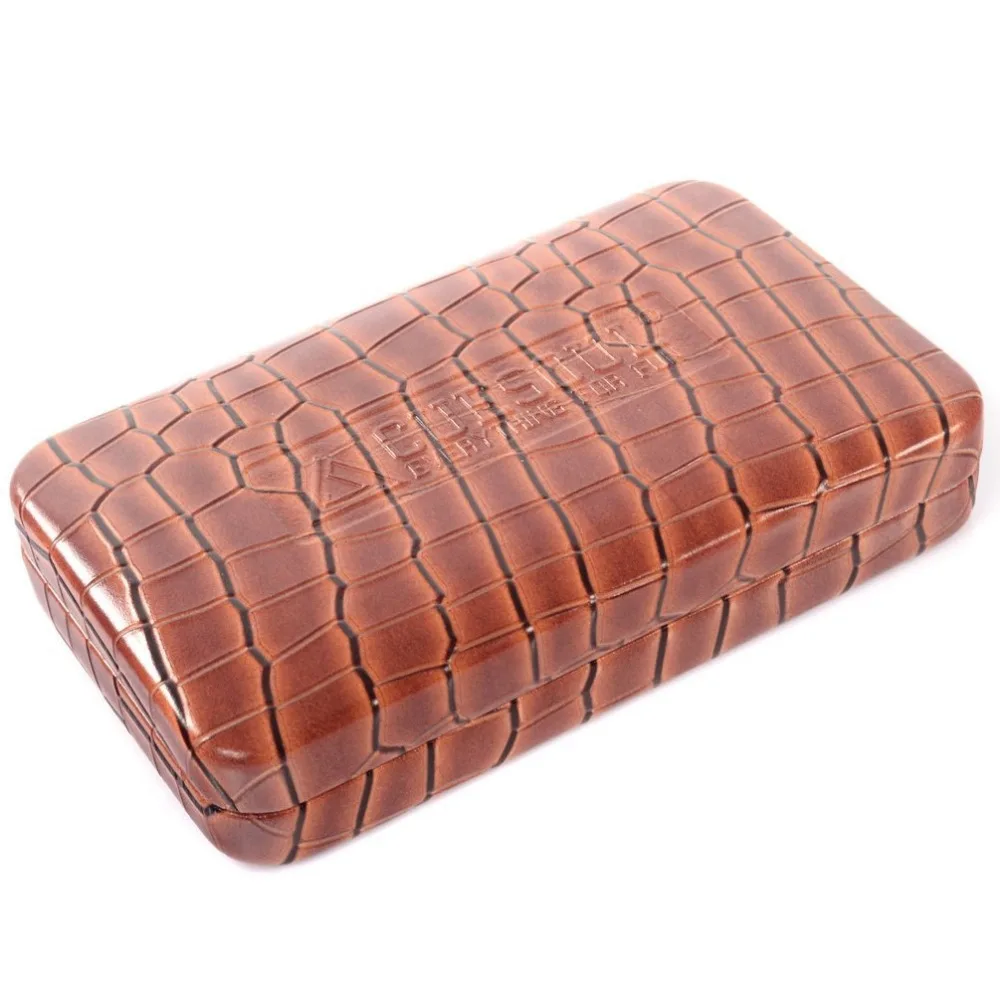 CUESOUL Brown Luxury Dart Case PU Material