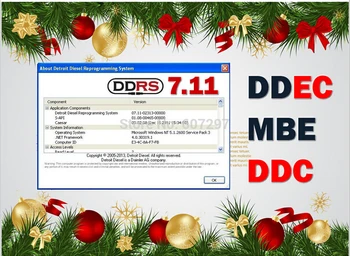Detroit Diesel Reprograming System 7.11 (DDRS 7.11) +offline activation+Full crack Support DDEC\MBE\DDC
Detroit Diesel Reprograming System 7.11 (DDRS 7.11) +offline activation+Full crack Support DDEC\MBE\DDC