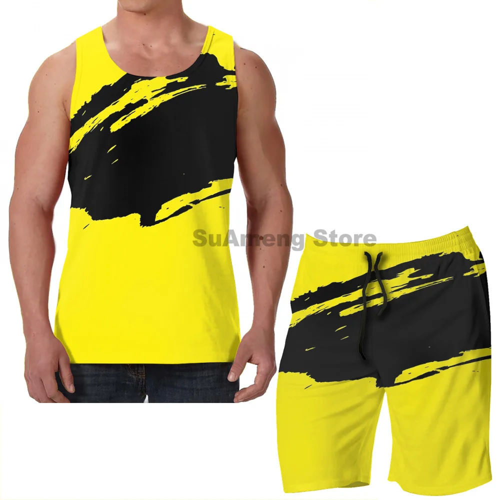 Summer Casual funny print men Tank Tops Women Yellow Modern Grunge Brush Pattern Design men beach shorts women sets fitness vest
Summer Casual funny print men Tank Tops Women Yellow Modern Grunge Brush Pattern Design men beach shorts women sets fitness vest