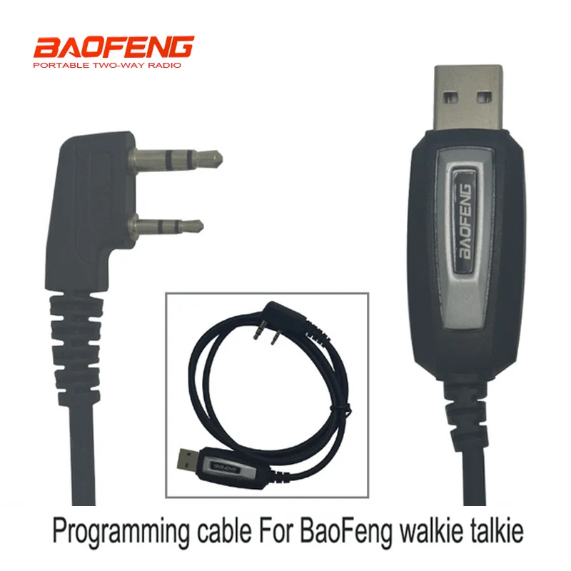 Hot 2 Pin USB Baofeng Programming Cable J0012A for walkie talkie Baofeng UV-5R UV-985 UV-3R KENWOOD TK3207 TK-3107 BF-888S
Hot 2 Pin USB Baofeng Programming Cable J0012A for walkie talkie Baofeng UV-5R UV-985 UV-3R KENWOOD TK3207 TK-3107 BF-888S