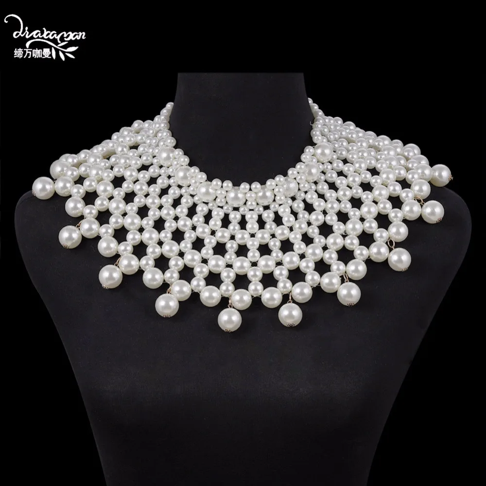 Dvacaman New Big Simulated Pearl Large Chokers Necklace Women Party Statement Necklace Wedding Bridal Collar Jewelry Accessories
Dvacaman New Big Simulated Pearl Large Chokers Necklace Women Party Statement Necklace Wedding Bridal Collar Jewelry Accessories