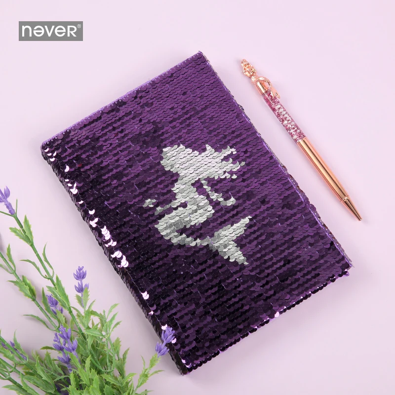 Never Mermaid Series Sequin Line Paper Notebook Bullet Journal Planner Scrapbook Gift Box Business Office Accessories Stationery
Never Mermaid Series Sequin Line Paper Notebook Bullet Journal Planner Scrapbook Gift Box Business Office Accessories Stationery
