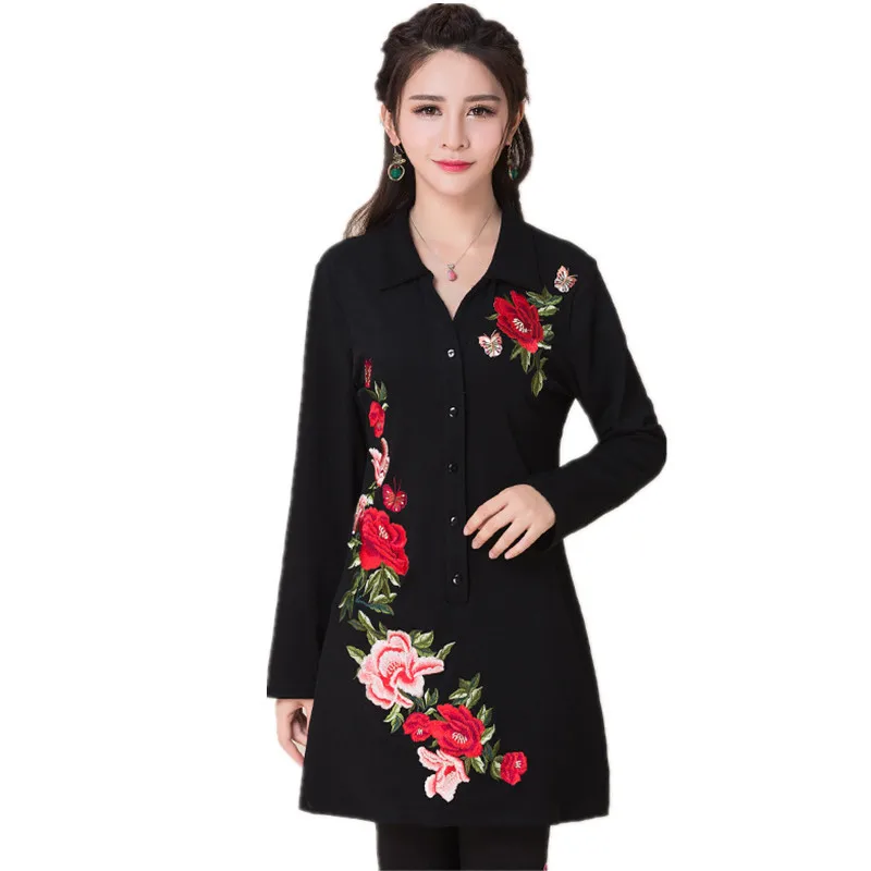 Brand Spring Autumn Embroidery Women Dress Cotton Linen Elegant Vestidos De Festa Fashion Vintage Quality Casual Dress Clothing
Brand Spring Autumn Embroidery Women Dress Cotton Linen Elegant Vestidos De Festa Fashion Vintage Quality Casual Dress Clothing