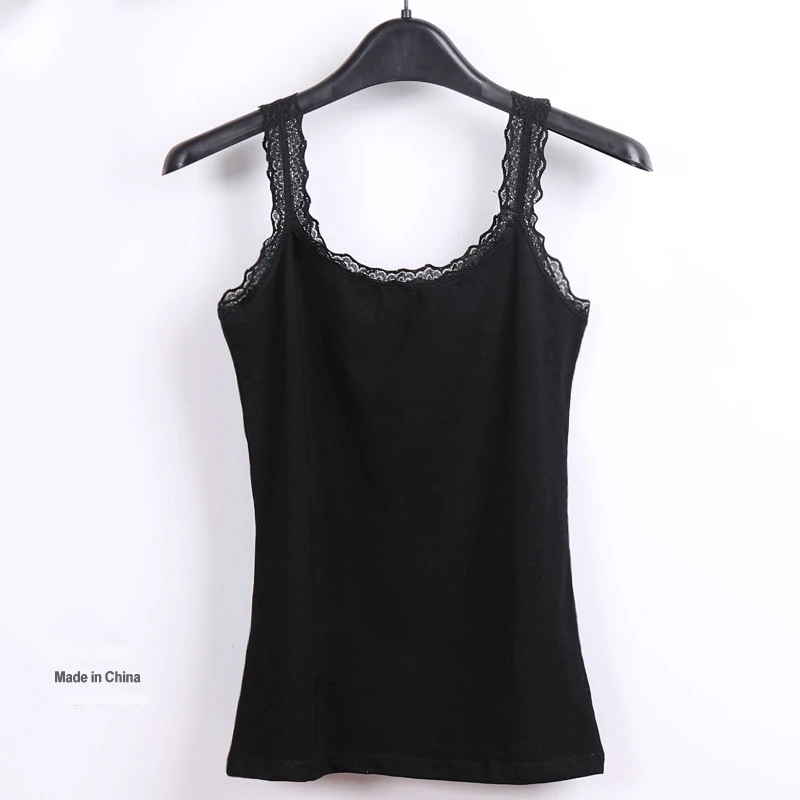 2018 New Summer Black Cami Top Women Sexy Lace Spaghetti Strap Camisole Casual Vest Tank Basic Shirt Women Tops Tees Shirt Camis
2018 New Summer Black Cami Top Women Sexy Lace Spaghetti Strap Camisole Casual Vest Tank Basic Shirt Women Tops Tees Shirt Camis