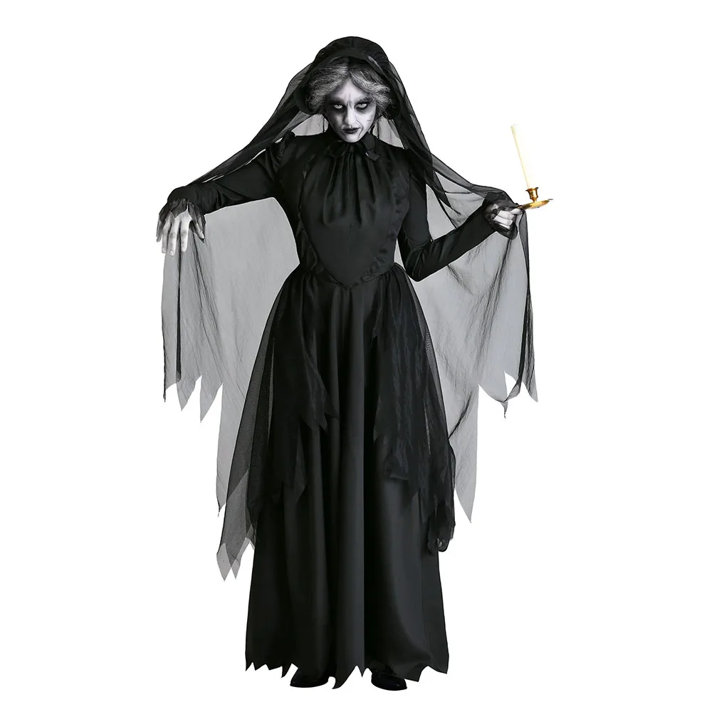 Halloween Zombie Vampire Cosplay Costume for Women Amazing Carnival Fancy Party Dress Up Outfit Plus Size
Halloween Zombie Vampire Cosplay Costume for Women Amazing Carnival Fancy Party Dress Up Outfit Plus Size
