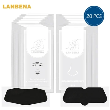 LANBENA Blackhead Remover Nose Mask Acne Treatment Pore Strip Black Mask Peeling Black Head Deep Clean Skin Care Face Mask 20PCS 
LANBENA Blackhead Remover Nose Mask Acne Treatment Pore Strip Black Mask Peeling Black Head Deep Clean Skin Care Face Mask 20PCS