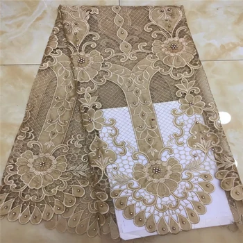 VILLIEA African Tulle Lace Fabric Gold African French Lace Fabric High Quality With Beads Nigerian Embroidery Tulle French Lace
VILLIEA African Tulle Lace Fabric Gold African French Lace Fabric High Quality With Beads Nigerian Embroidery Tulle French Lace